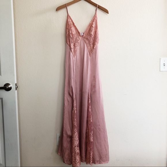 LPA satin maxi slip dress - Picture 3 of 4